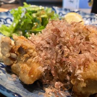 鶏の土佐揚げ御膳(わらやき屋 浜松町)