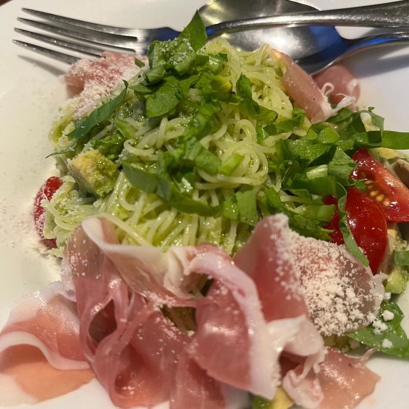 アボガド、生ハムのバジルパスタ(デニーズ 津本町店 )