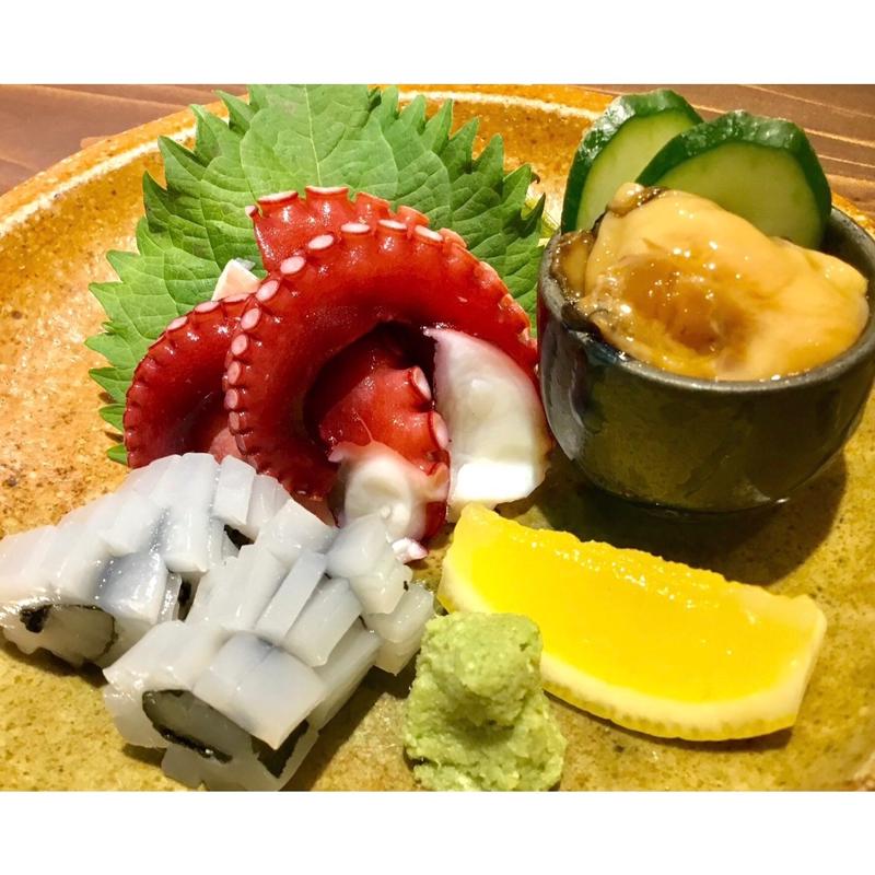 お造り盛り合わせ(特注)(多幸屋3組)