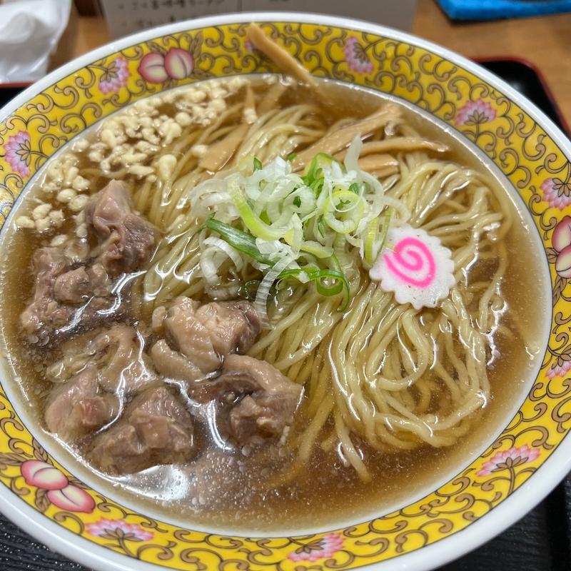冷たい鶏中華そば(まるしん 麺匠 きくのや )