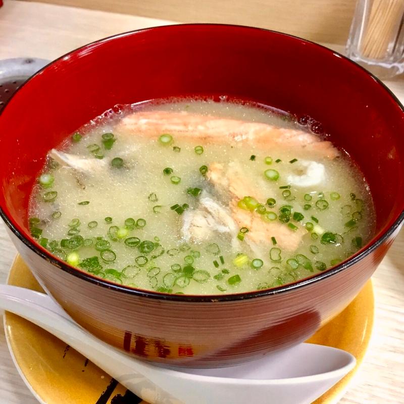 あら汁(まわる寿司 博多魚がし 博多1番街店)