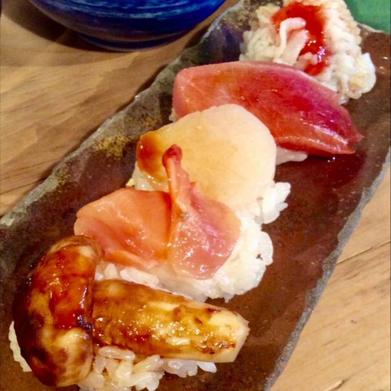 上まぜ(おまかせ)2皿目(中央市場 ゑんどう （ちゅうおういちば えんどう）)