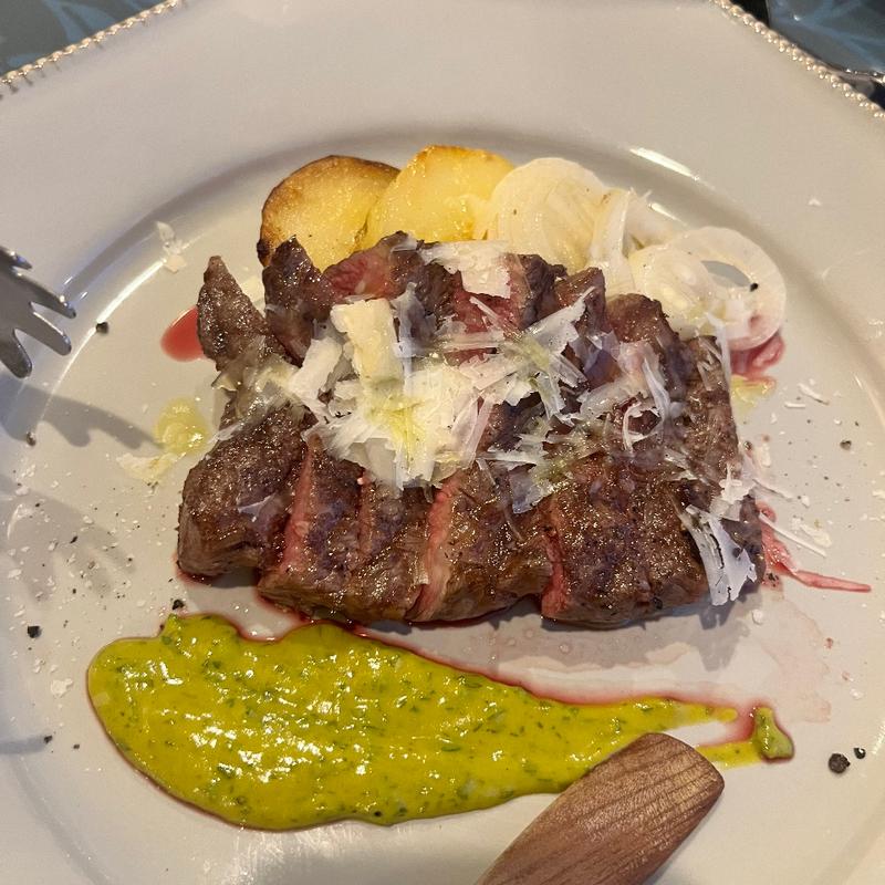 牛ミスジステーキ(オステリアベーネ （Osteria Bene）)