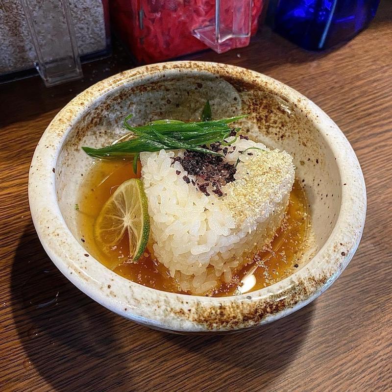 冷やしらーめん(小さなおにぎり付き)(中華そば 花京 天六店)