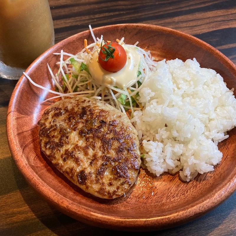 ミニマムバーグディッシュ セット(びっくりドンキー清田店)