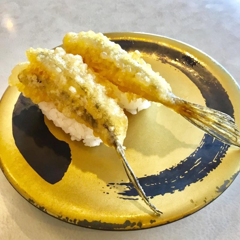 めごちの天ぷら握り(はま寿司 港区新川店  )