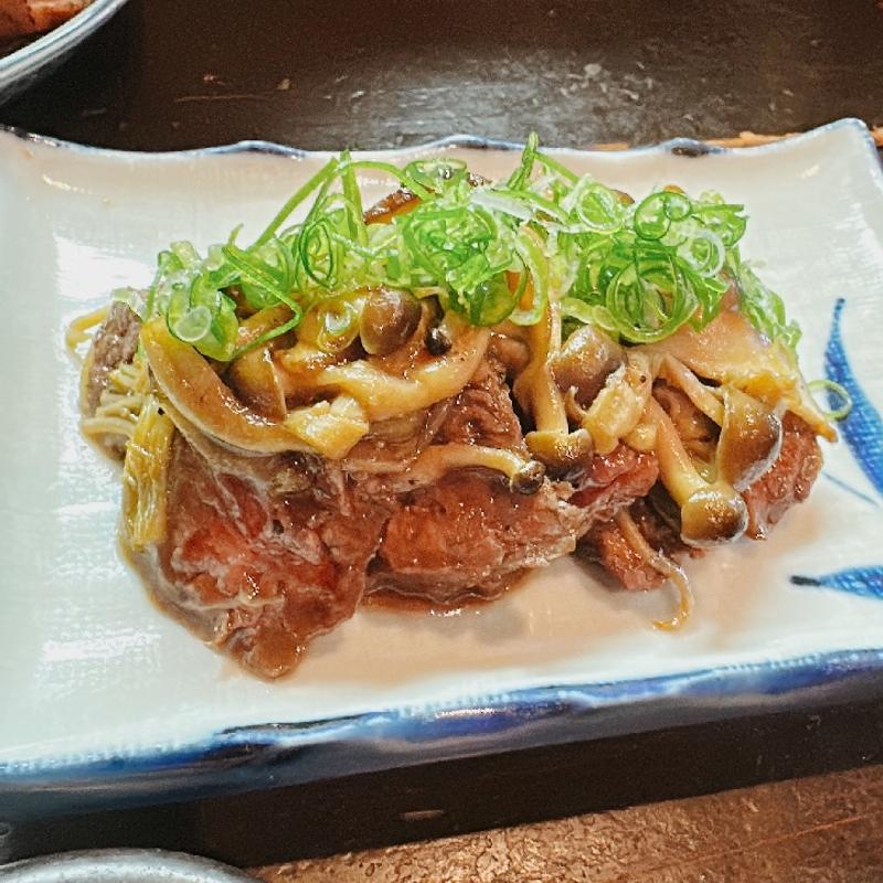 国産牛ハラミのガーリック焼き(もぐら )