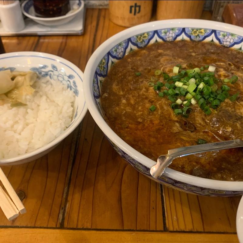プレミアム酸辣湯麺(中国ラーメン揚州商人 飯田橋ラムラ店 )