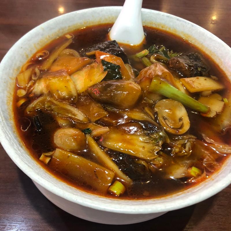 マーラー牛肉麺(酔仙閣)