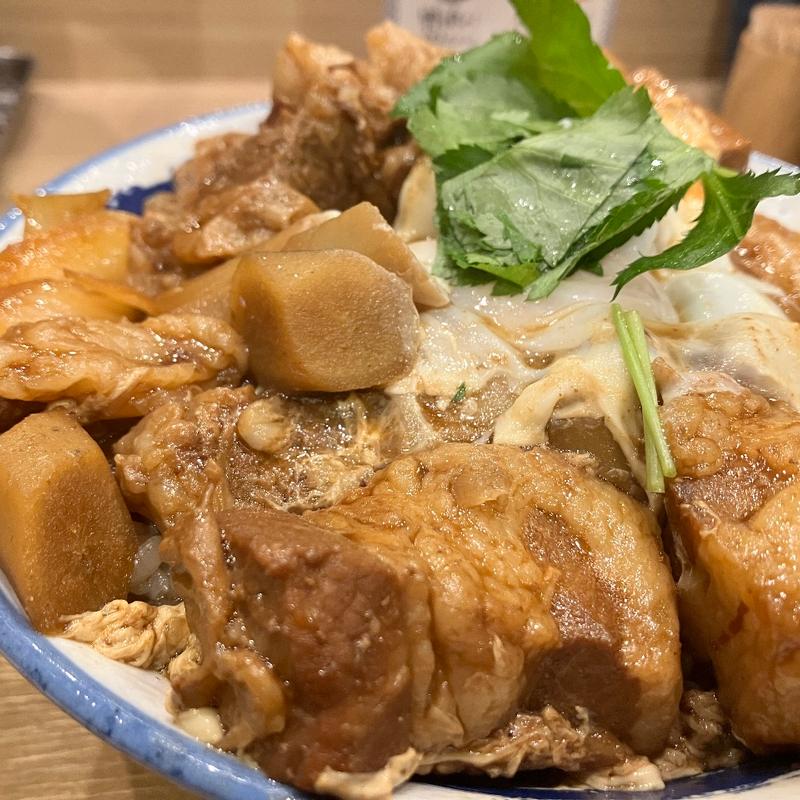 肉玉めし（大盛）(新橋　岡むら屋 )