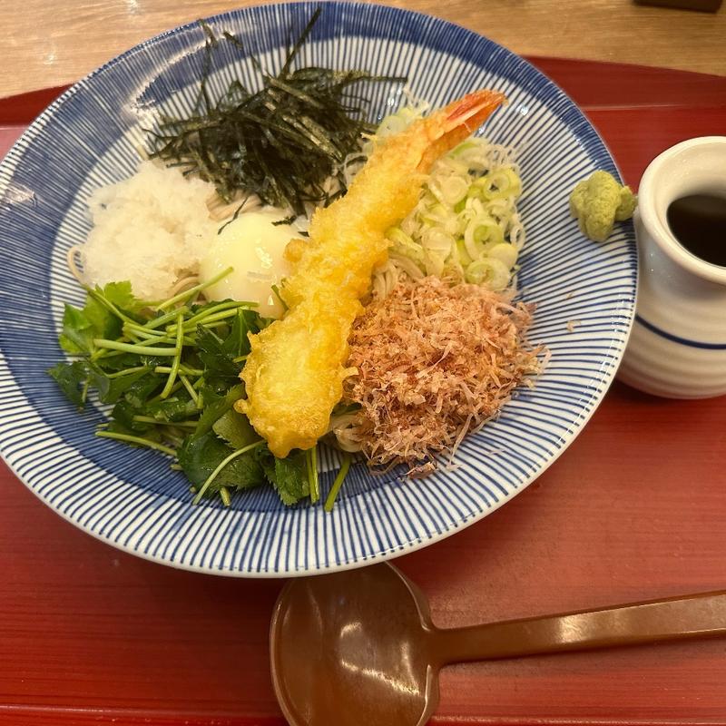 いろり庵ぶっかけ蕎麦(蕎麦と酒 いろり庵 上野店)