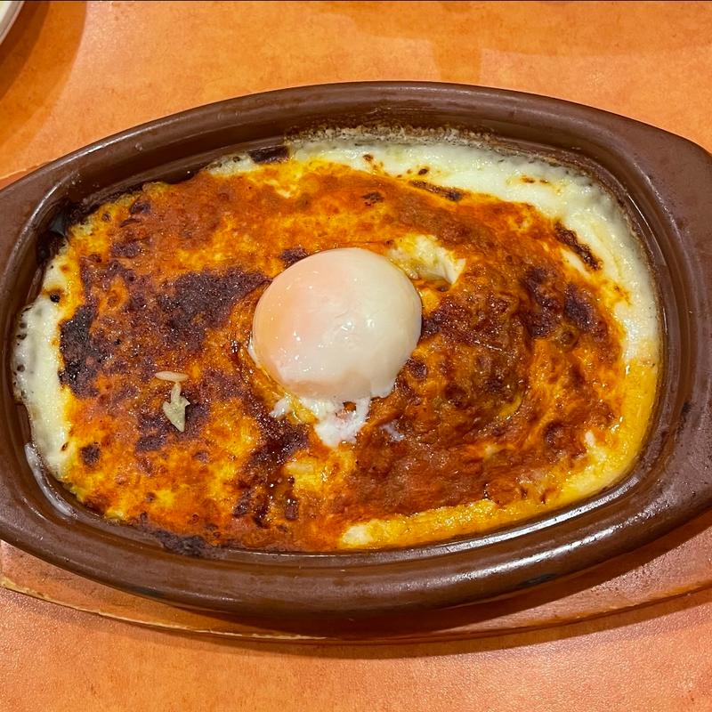 半熟卵のミラノ風ドリア(サイゼリヤ オアシス玉川駅前店)