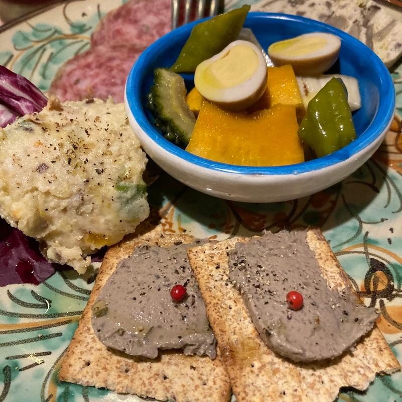 前菜盛り合わせ(オステリア ウチェッロ)