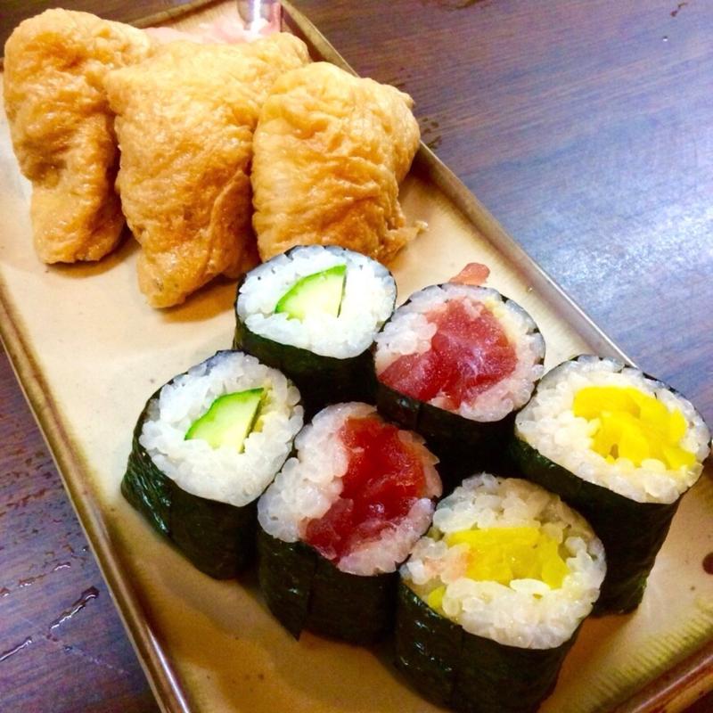 寿司(ランチにセット)(東すし)