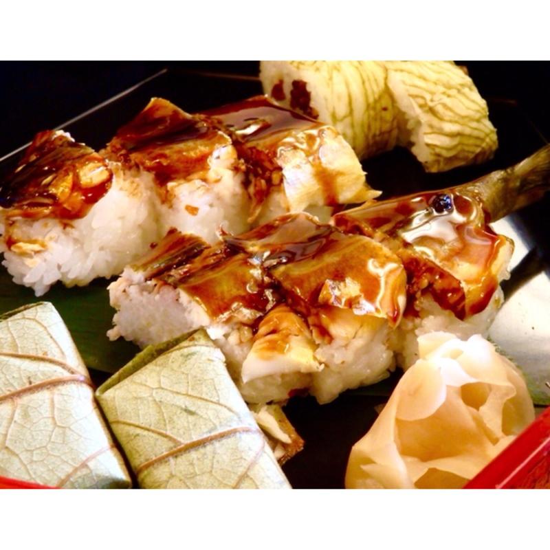 焼鮎すし盛合せ(平宗 吉野本店)