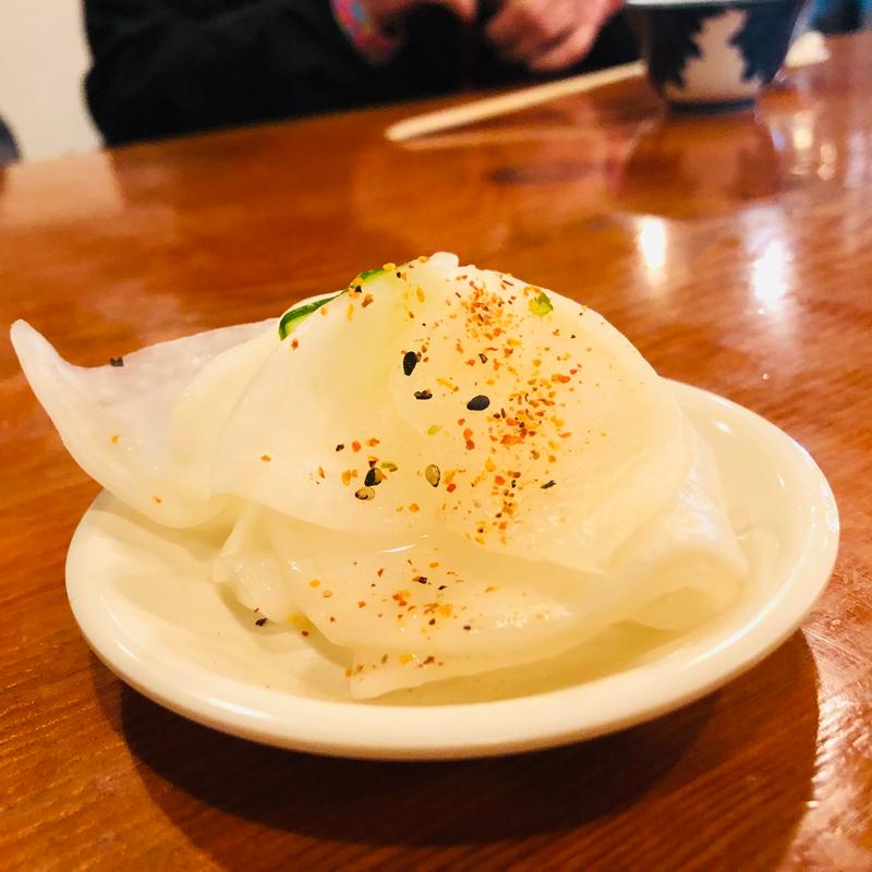 大根の漬物(そば茶屋吹上庵 平川店 )
