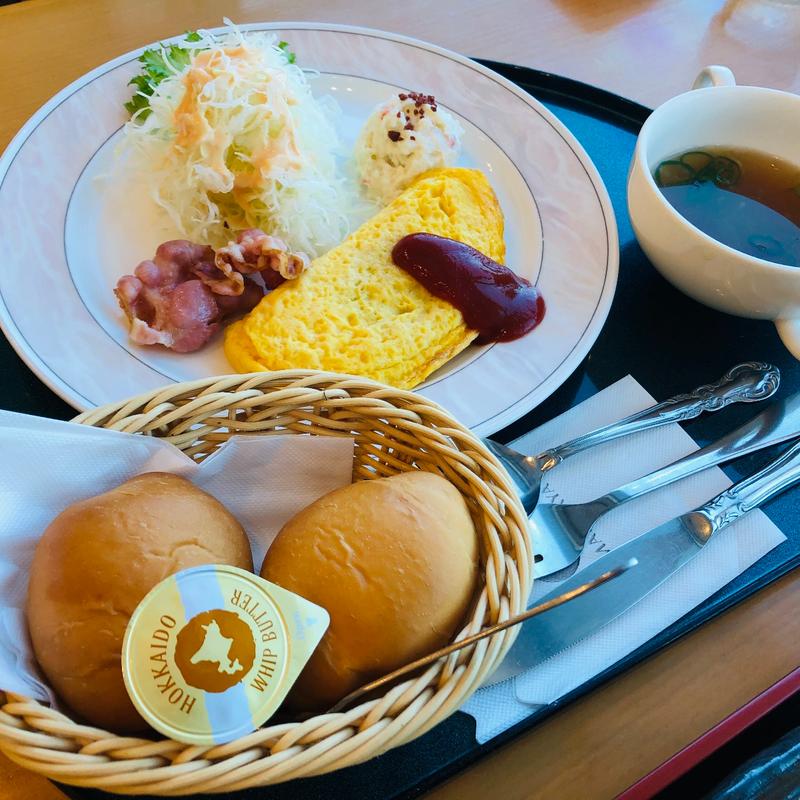 山形屋の朝食 モーニングセット(エアポート山形屋 ファミリーレストラン )