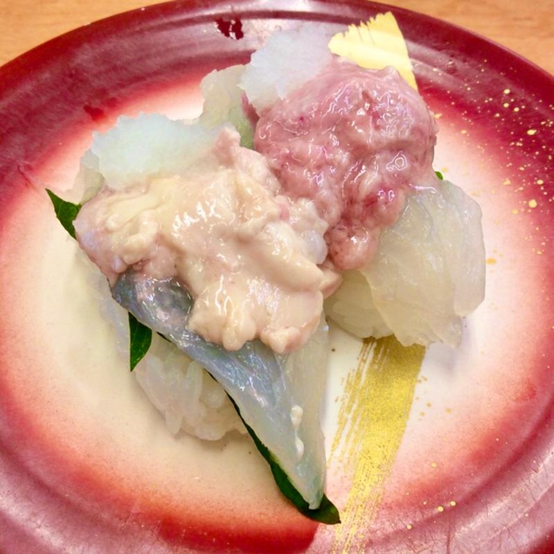 活皮はぎの肝添え(すしバリュー )