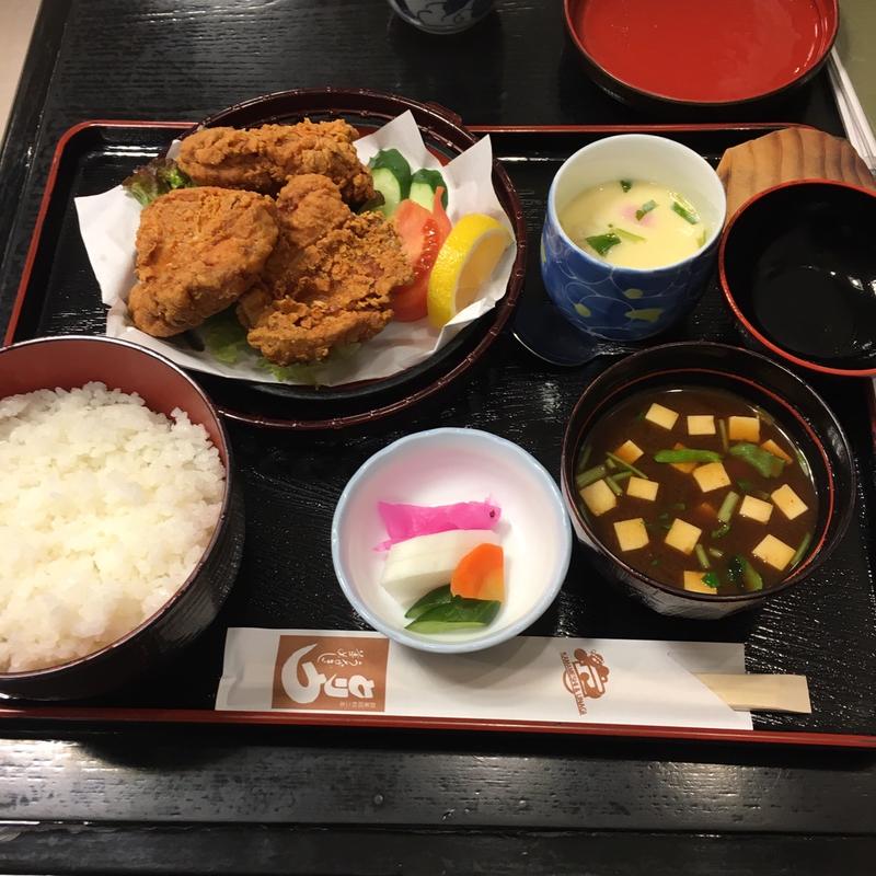 唐揚げ定食(とりう)