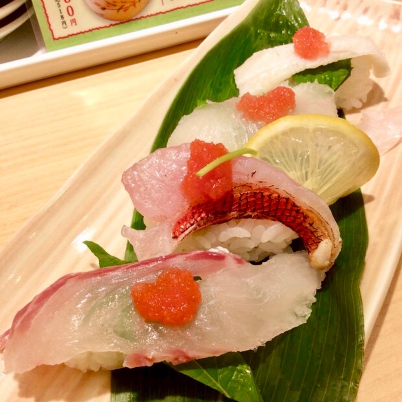 本日のちりにぎり(さんきゅう水産 西神中央店)