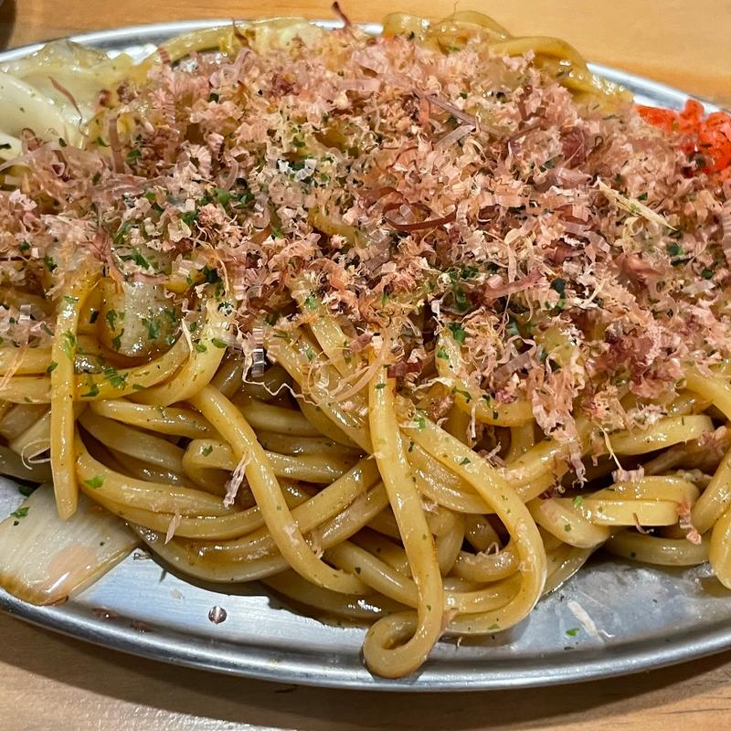 焼きうどん(串カツ田中 南浦和店)