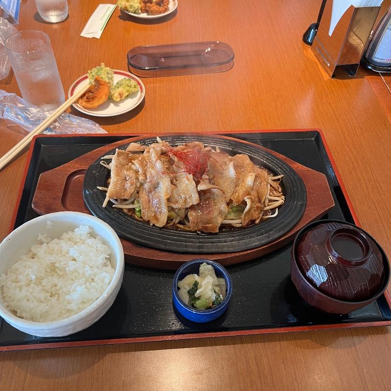 国産豚スタミナ焼御膳(星の宮カントリー倶楽部レストラン )