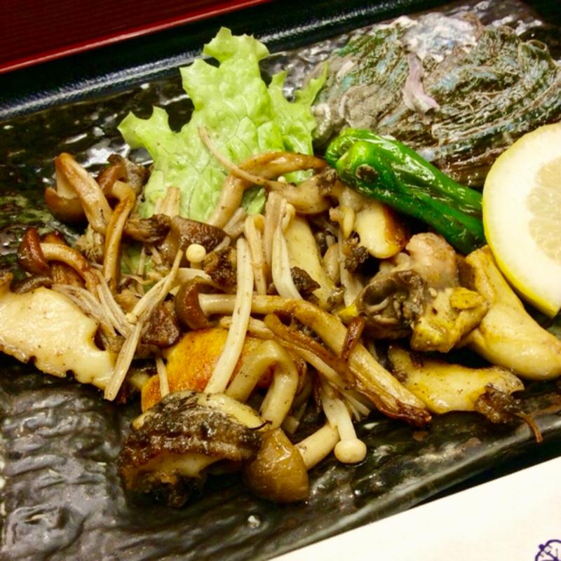 あわびのバター焼き(ほてい寿司東店)