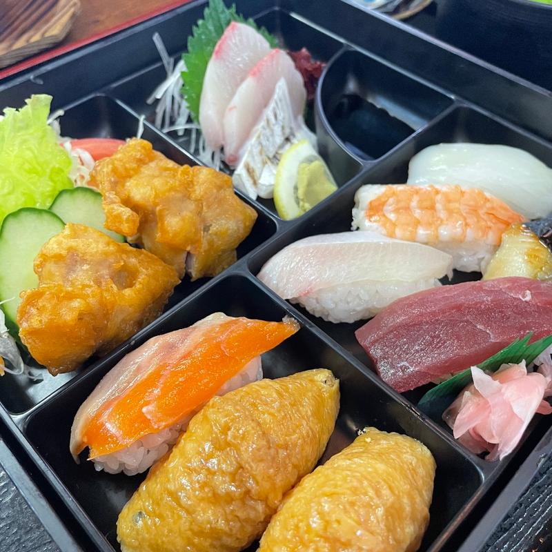 寿司定食(和食家 なかにし)