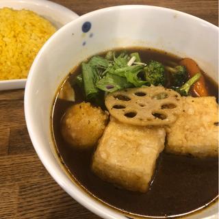揚げ出し豆腐(スープカレーネイビーズ)