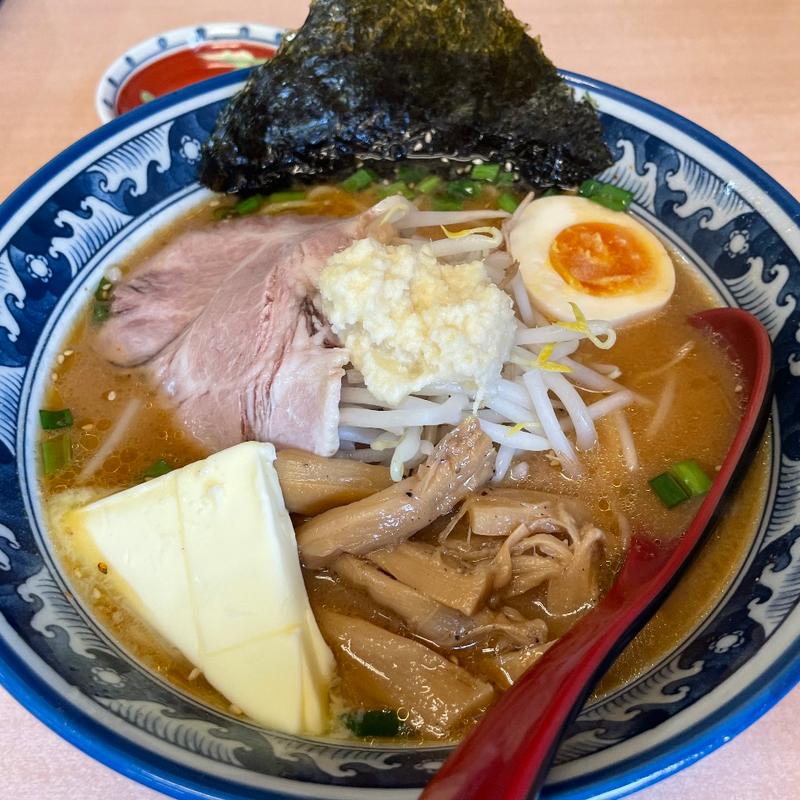 味噌ラーメン(めん丸 上尾上店)
