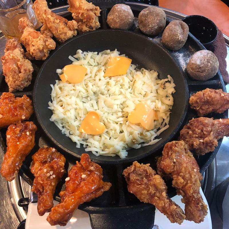 UFOチキン+チーズボール(でじにらんど大久保店)