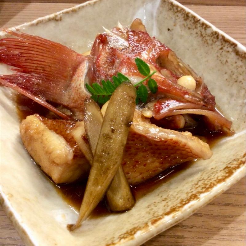 北海道のキンキの煮付け(すし処 つま美)