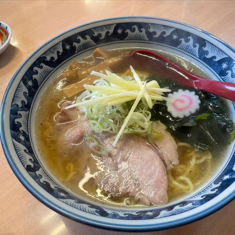 しょうがラーメン(めん丸 上尾上店)