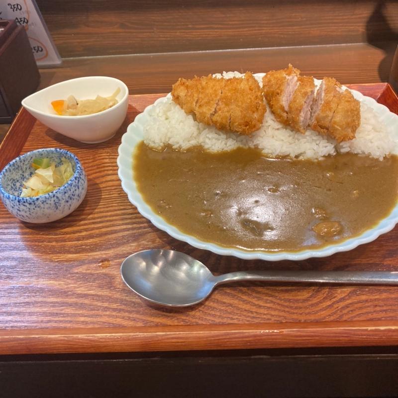 ヒレカツカレーライス(どんぶり 実桜)