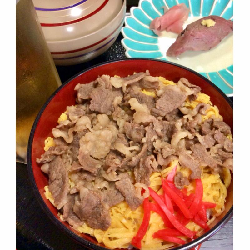 但馬牛ずし＋但馬牛のにぎり(すけ六)