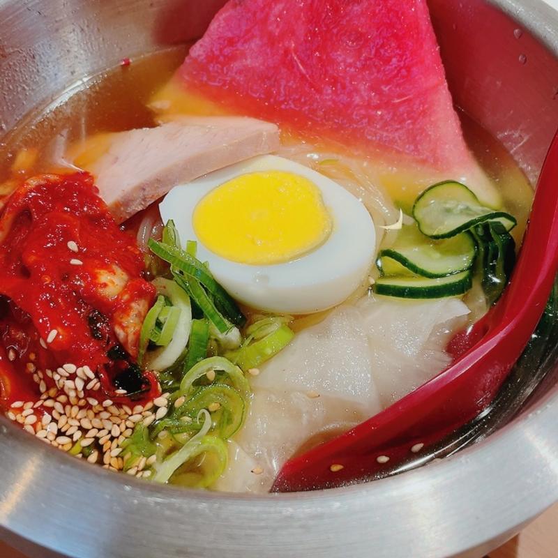 冷麺　大辛(さんか亭)