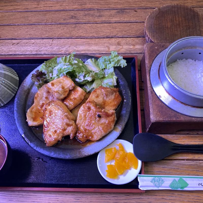 生姜焼き定食(きこり)
