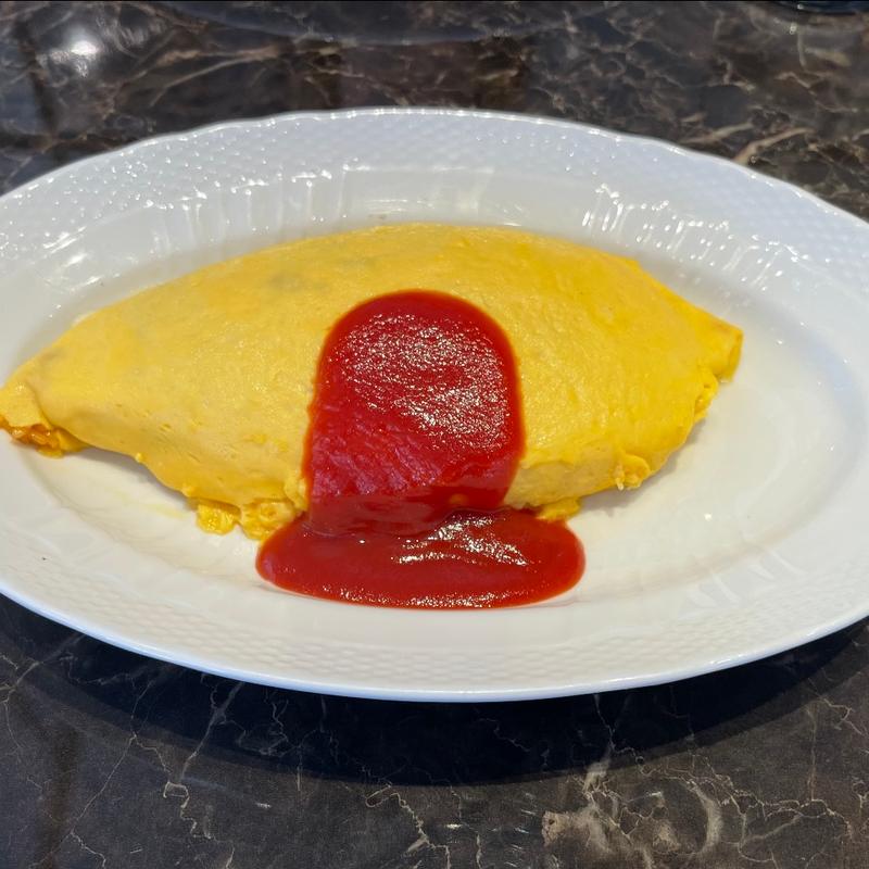 洋食屋さんのオムライス(サロン卵と私 名古屋藤が丘店)