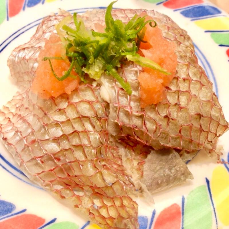 鯛皮寿司(寿しのむさし 京都駅八条口店 )