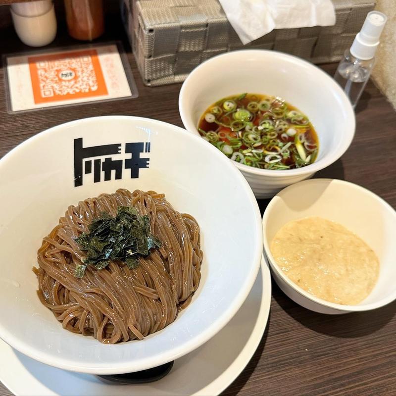 ざるそばみたいなつけ麺(らぁめん トリカヂ イッパイ )