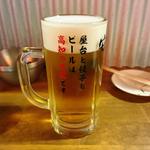 生ビール(めぐろの安兵衛)