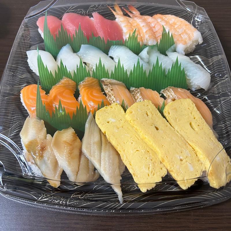 スシローお手頃にぎりセット(スシロー 常滑店)