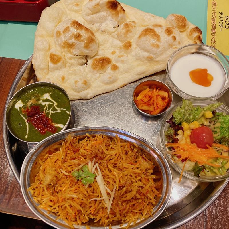 チキンビリヤニセット(ロダンビリヤニ)