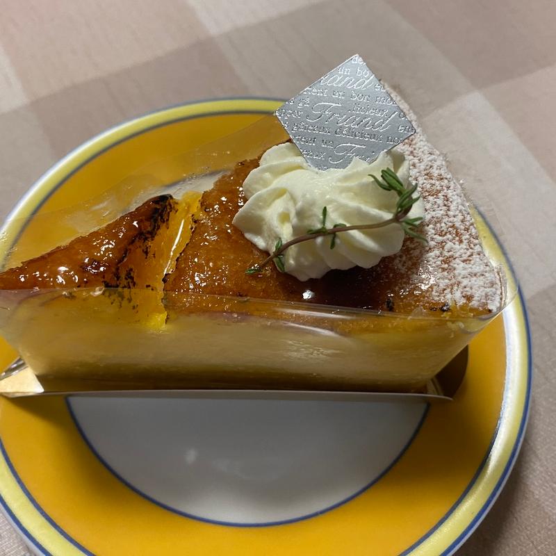 ブリュレチーズスフレ(シェルシェール)