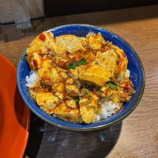 麻婆麺(チーズライス付き)(中華そば 花京 天六店)