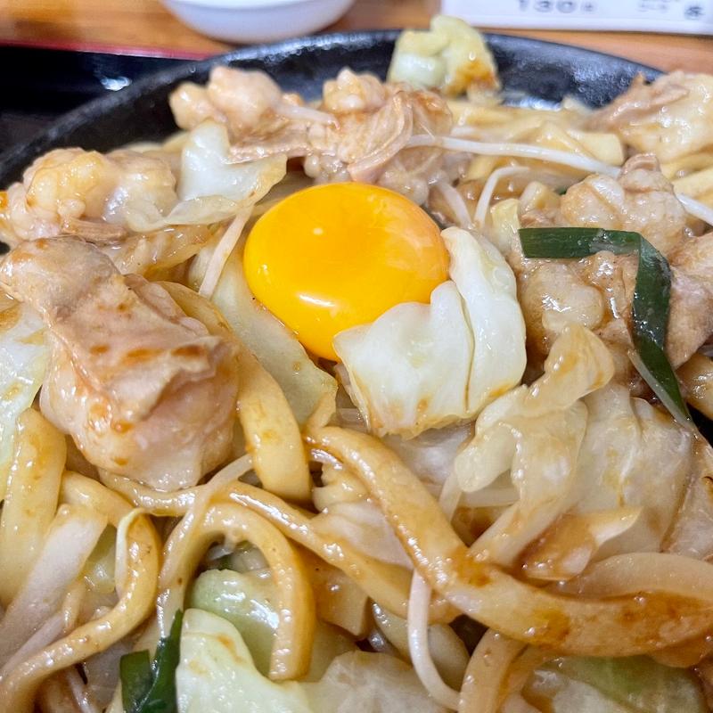 ホルモンうどん(美作ホルモン ほるやん)