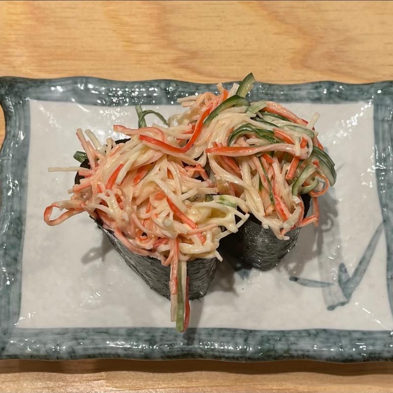 カニサラダ(すし酒場 さしす)