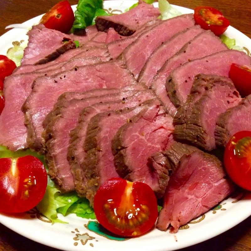 坂井宏行監修 こだわりのローストビーフ ガーリックペッパーソース(ラ・ロシェル 南青山)