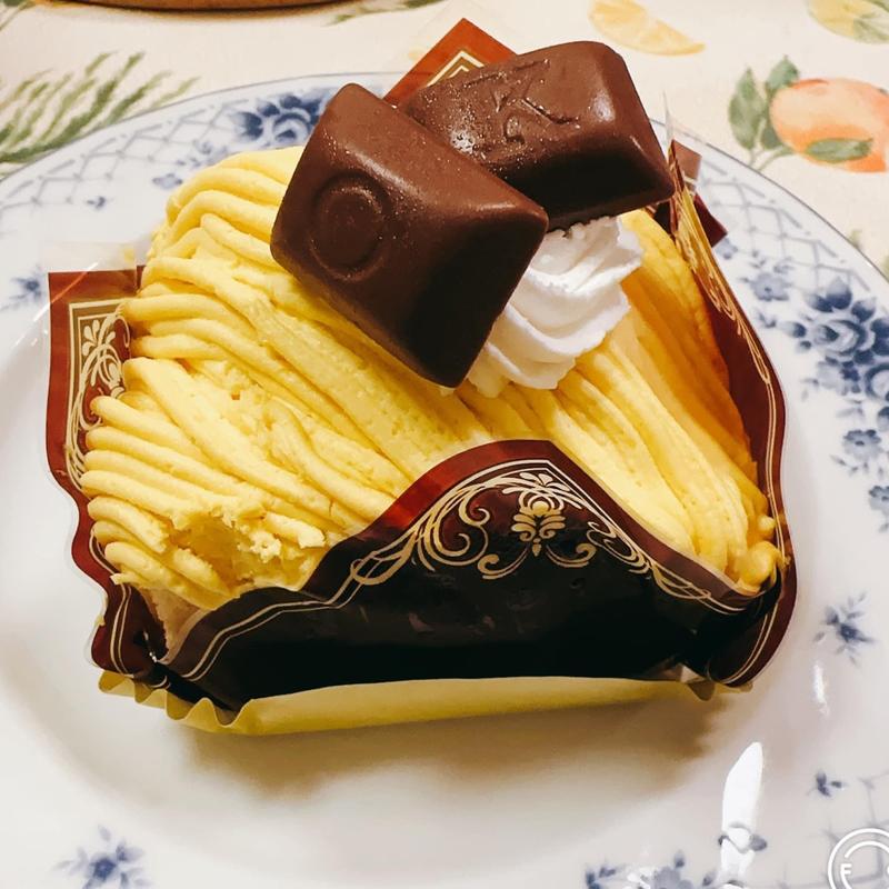 焼き芋モンブラン(不二家レストラン 西永福店)