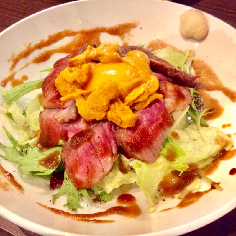 うにく丼(ハーフ)(ビストロJIN 野田店)